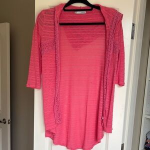 Maurices Vibrant Pink Knit Fabric